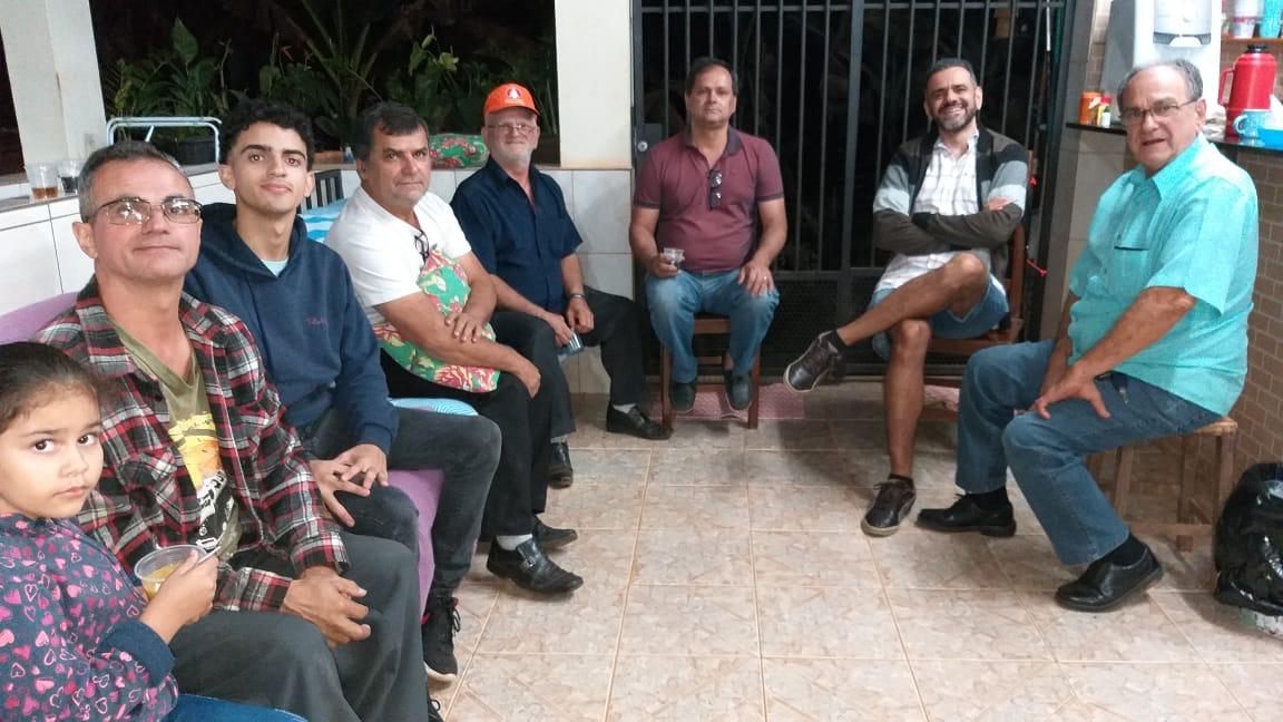 Filhos, netos e bisneta